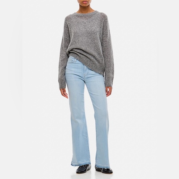 Frame Le Easy Flare Fray Side Slit Size 31 - Picture 2 of 10